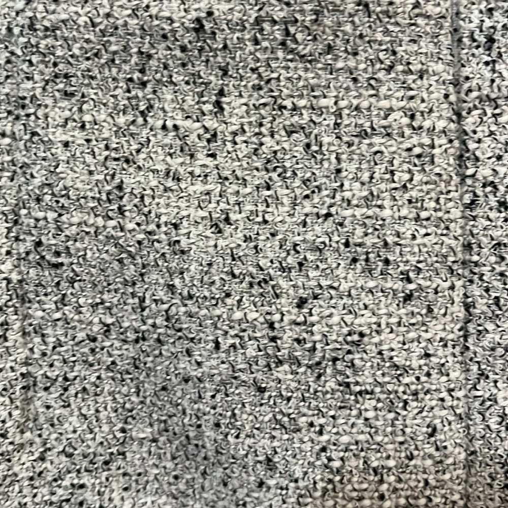 H&M Gray,Black & White Tweed Mini Pencil Skirt w/pockets & button detail Size 14 - Picture 11 of 14